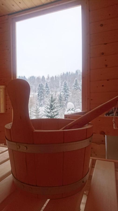 Ruhiges Ferienhaus Am Waldrand Mit Sauna Und Kamin - Hellaberg II Langenbach  Εξωτερικό φωτογραφία