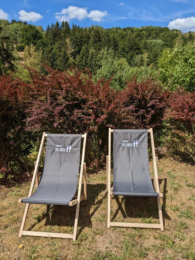 Ruhiges Ferienhaus Am Waldrand Mit Sauna Und Kamin - Hellaberg II Langenbach  Εξωτερικό φωτογραφία